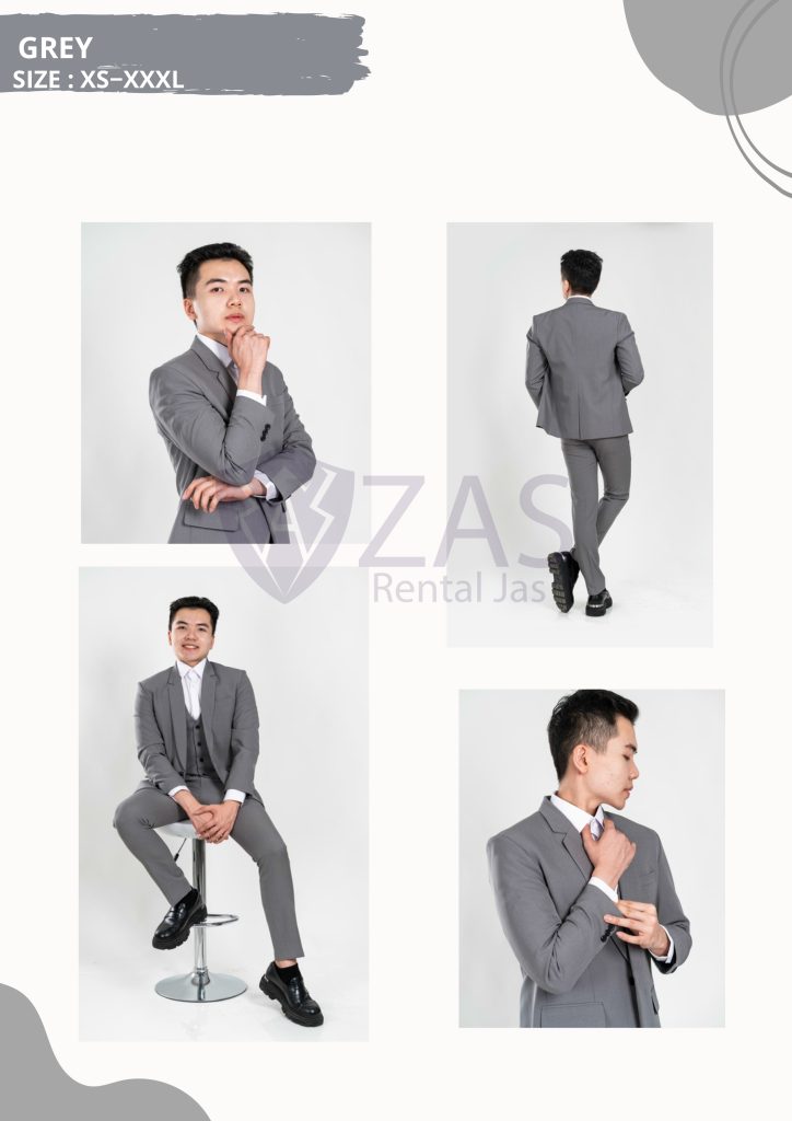 white minimal collage fashion catalog a4 document